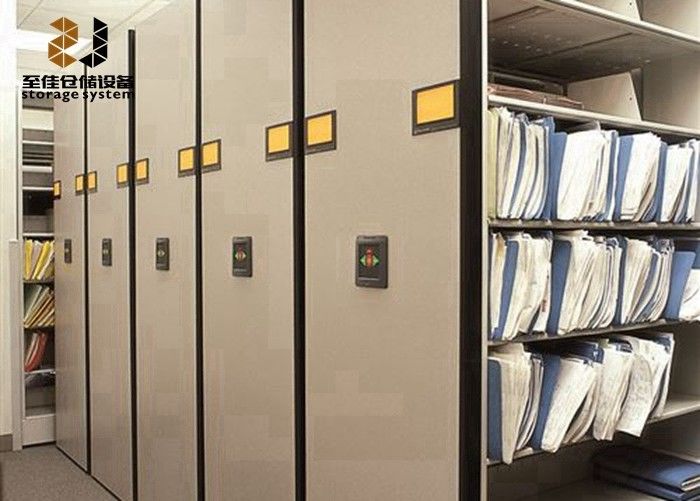 0.8-2.5mm Armários de arquivos móveis Sistema de prateleira Sistema de armazenamento de alta densidade à prova de ratos