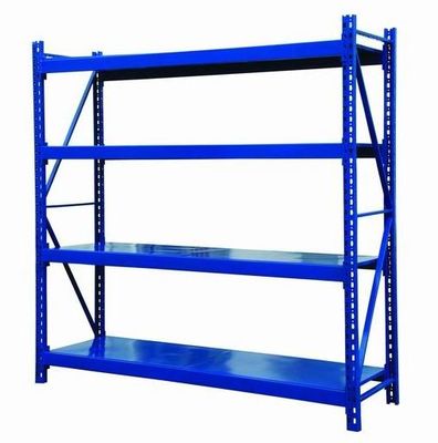 Estantes de armazenagem de aço industrial de carga média 500 kg/camada