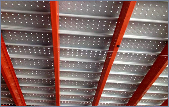 Protecção contra corrosão Estrutura de aço Mezzanine Sistema de piso para fábrica