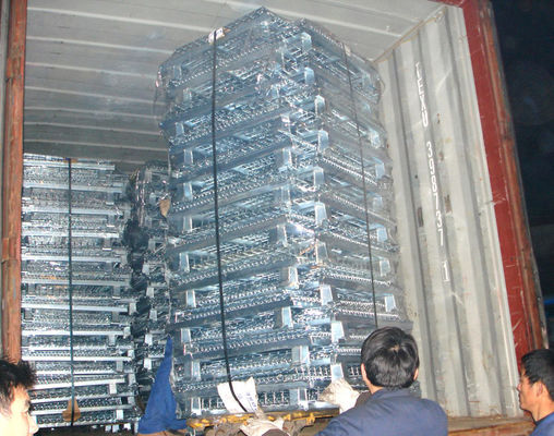 Caixa de paletes de malha de arame galvanizado