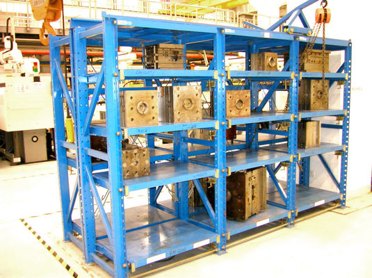 Sistemas de estantes de armazenamento de moldes ajustáveis para a indústria de moldes de plástico 2T