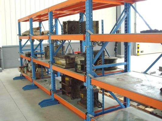 Sistemas de estantes de armazenamento de moldes ajustáveis para a indústria de moldes de plástico 2T
