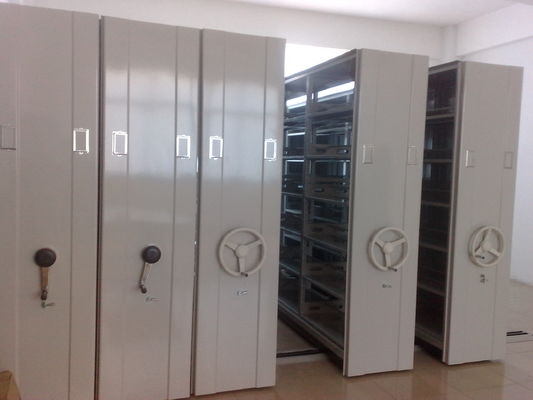 Biblioteca / Escritório Armários de arquivos móveis Sistema de prateleira Proteção contra corrosão