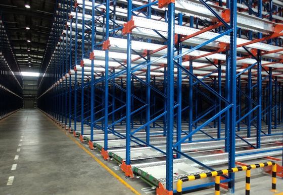 Sistema de armazenamento de transporte industrial personalizado com viga de aço de alta densidade / rivet de aço