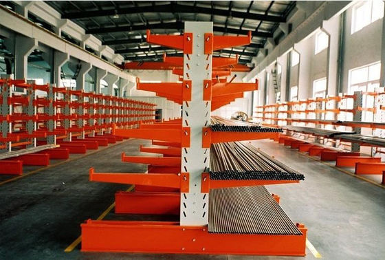 Repositórios de paletes galvanizados de cantilever para armazenagem em armazém