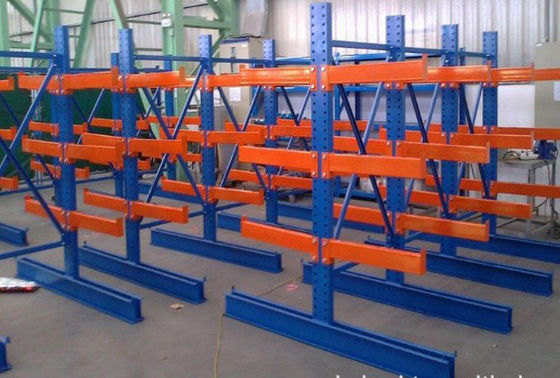 Sistema de prateleira de cantilever de trabalho pesado ajustável Dimensão personalizada