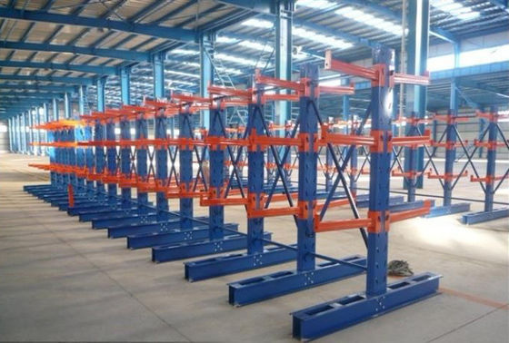 Sistema de prateleira de cantilever de trabalho pesado ajustável Dimensão personalizada