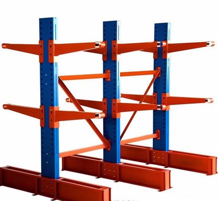 Cantilever de pallets de aço carbono de vários níveis de alta capacidade de carga