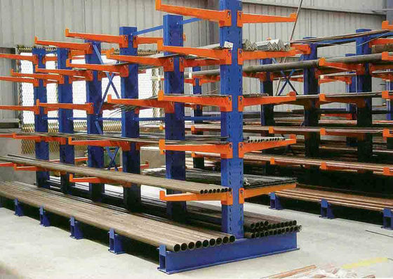 Cantilever de pallets de aço carbono de vários níveis de alta capacidade de carga