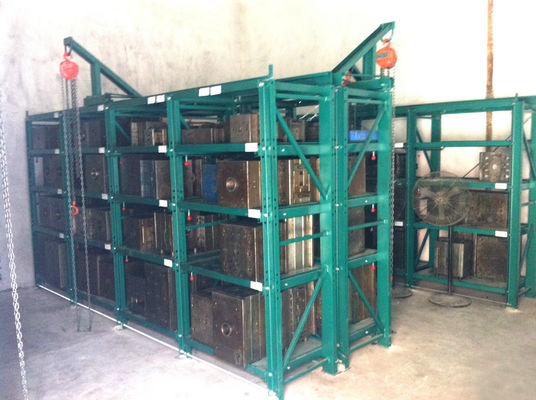 Racks de armazenamento de moldes multifuncionais tipo gaveta ajustável para ferramentas
