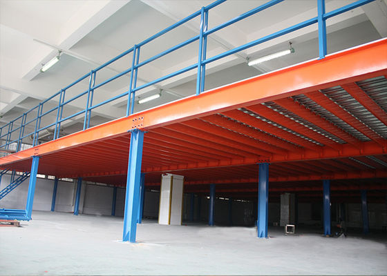 Sistemas de mezzanine industrial com suporte a estantes duráveis