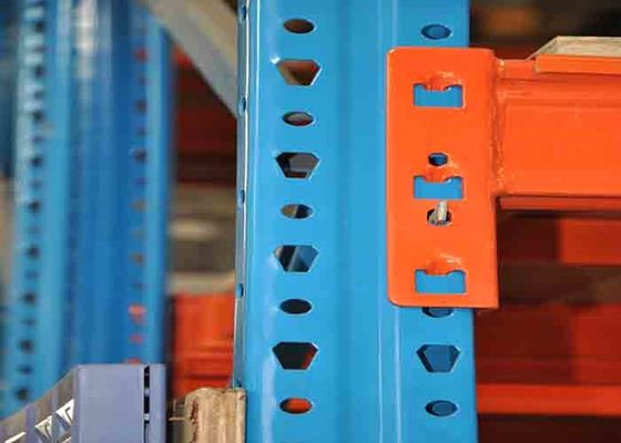 Q235B Estantes de armazenagem de aço para armazenagem pesada com placas de contraplacado