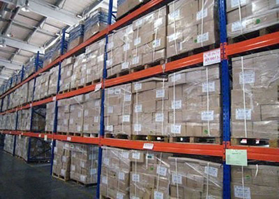Estantes de armazenagem de aço pesado, estantes de paletes industriais de armazém frio