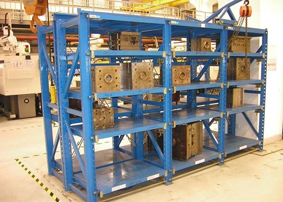 Sistemas de estantes de armazenamento de moldes ajustáveis para a indústria de moldes de plástico 2T