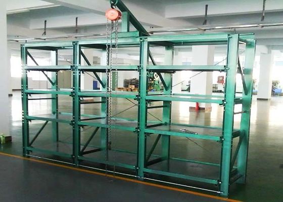 Racks de armazenamento de moldes multifuncionais tipo gaveta ajustável para ferramentas