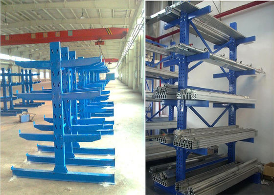 Repositório de pallets de cantilever de dois lados