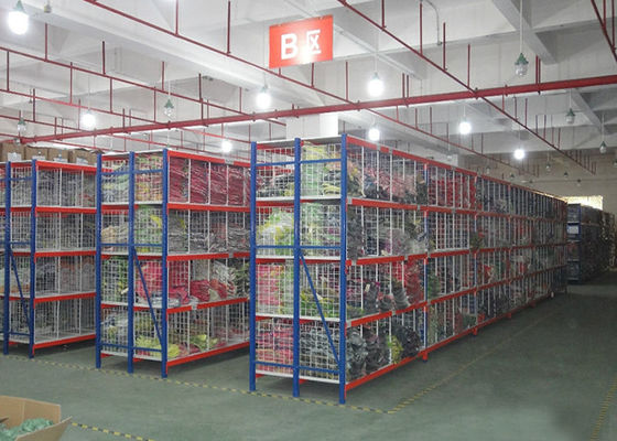 Fabricantes de racks de armazenamento de carga média / racks de paletes de aço estrutural soldado