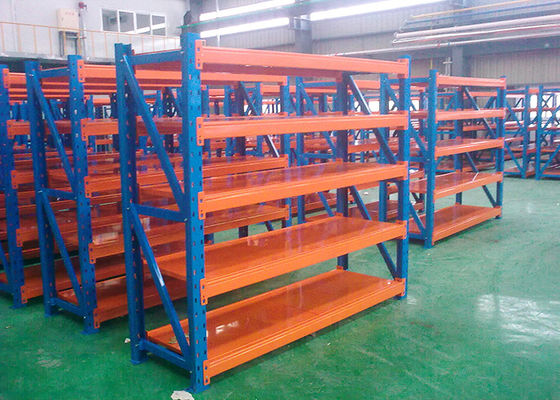 Sistema de prateleiras de trabalho médio de aço durável Quadro vertical para armazenamento em armazém