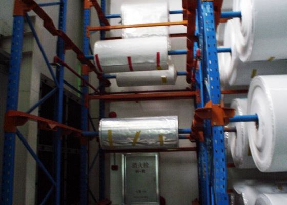 Estrutura laminada a frio Acionamento de aço no sistema de estantes para armazenamento de objetos do tipo tambor