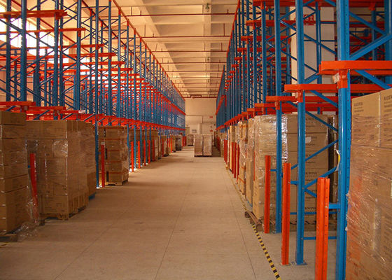 Centro de Logística Aço Industrial Dispositivo em Sistema de Estantes de Paletas para Armazém