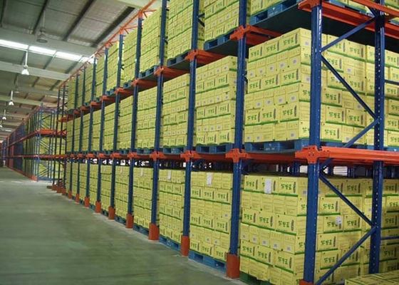Centro de Logística Aço Industrial Dispositivo em Sistema de Estantes de Paletas para Armazém