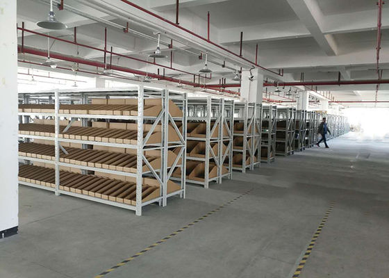 Repositorios de paletes de aço laminado a frio para uso leve, com altura ajustável