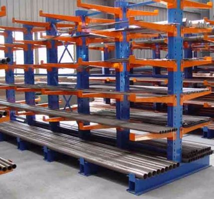 Cantilever de pallets de aço carbono de vários níveis de alta capacidade de carga