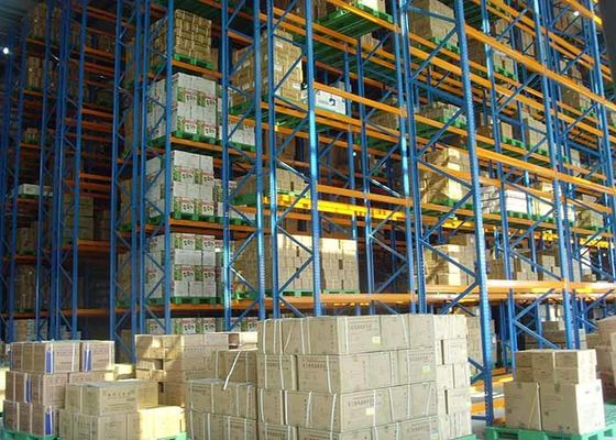Sistema de armazenagem de estantes de paletes pesados de aço ajustável para armazém