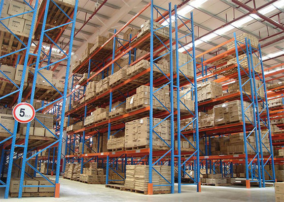 Protecção contra corrosão, estantes industriais de metal, estantes pesados de aço para armazém