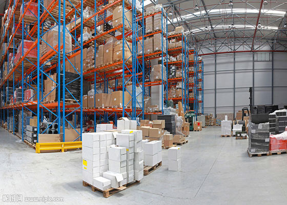 Estacas de armazenamento de aço industrial ajustáveis 1000 kg/palete