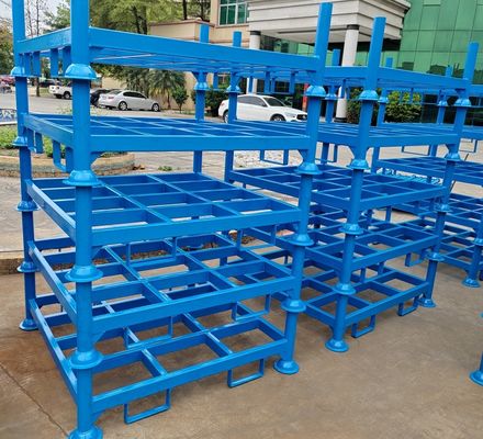 Armazéns de armazenagem de metais industriais de colocação em empilhadeira