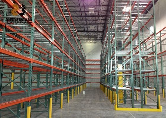 Galvanização Dimensões personalizadas Facil montar pallet rack Decking de arame