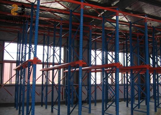Dispositivos de tração industrial em estantes de paletes