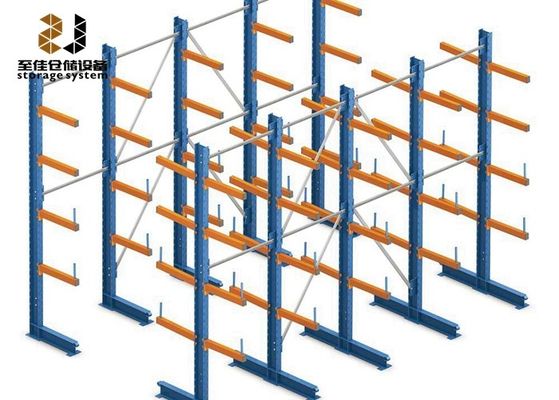 Repositorios de armazenamento de aço de revestimento em pó de cantilever, repositorios de cantilever pesados