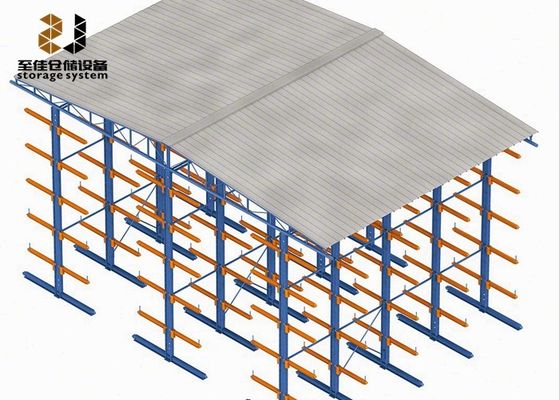 Aço Q235 Cantilever Pallet Racking Anti Corrosão Cantilever Rack Arm ODM OEM