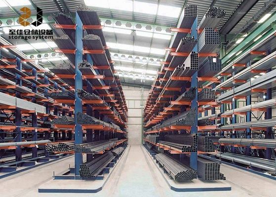 Revestimento em pó 300-1800 mm Braço com sistema de estante de cantilever de segurança