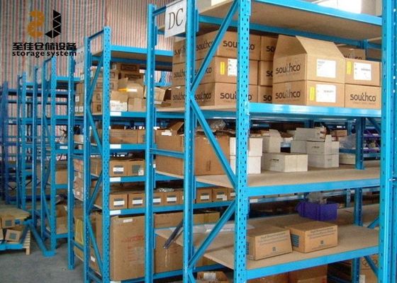 Racks industriais de metal galvanizados revestidos com pó para armazenagem em armazém