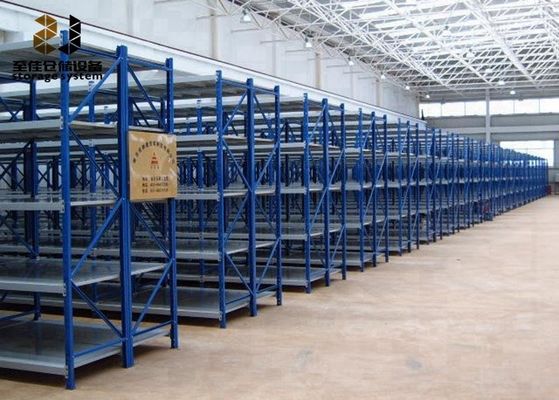 Sistemas de estantes de paletes revestidos de potência de aço Q235 / Q345 Maximum 4500kg por nível