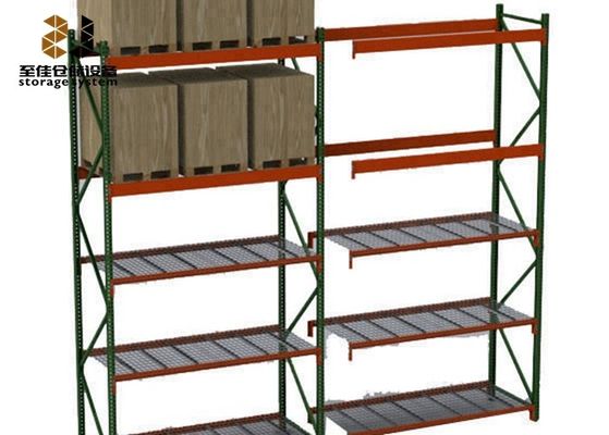 100-120 kg/camada Estante de armazenamento leve, Estante de aço revestido de pó de armazém