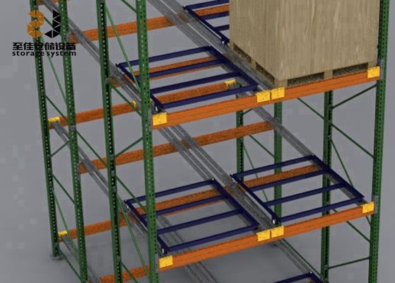 100-120 kg/camada Estante de armazenamento leve, Estante de aço revestido de pó de armazém