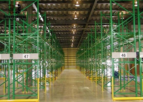 Repositório de armazenamento de carga pesada de dois / três níveis