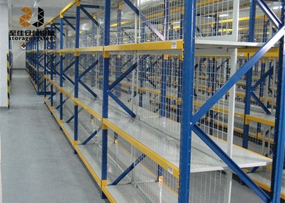 Estrutura de estante de vários níveis revestida com pó de aço desmontável