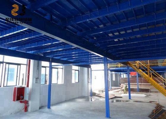 Aço Q235 / 245 Revestimento sem parafusos / rivet, Armazém Mezzanine Pavimentos para Construção