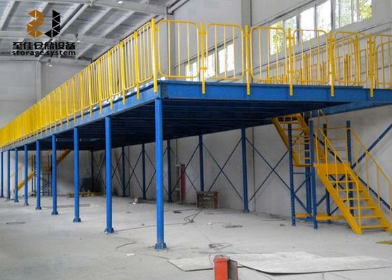 500 kg-1500 kg/m2 Sistemas de piso metálicos de mezzanine revestido em pó de epoxi