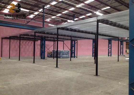 500 kg-4000 kg/m2 Prateleiras para armazéns industriais revestidas com pó epoxi