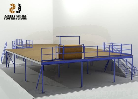 Repositório sem parafusos / rivet Max 6000mm vertical para uso de armazém Deck de mezzanine