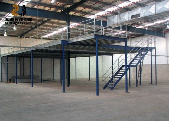 Aço Q235 / 245 Pavimentos industriais de mezzanine revestidos com pó epoxídico