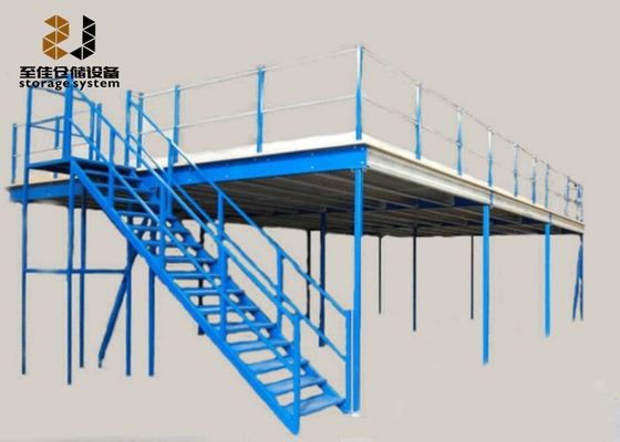 Segurança a vários níveis Piso industrial de mezzanine revestido com pó epoxi
