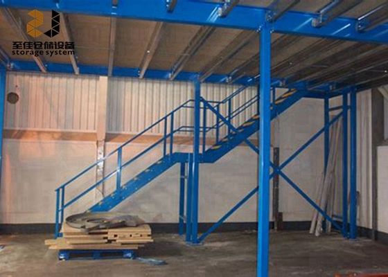 Aço Q235 / Q345 Industrial Mezzanine pisos duas camadas para armazém