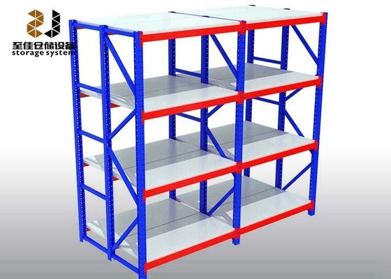 200-500 kg/nível Prateleiras para prateleiras de paletes de armazém / Prateleiras para prateleiras industriais de metal